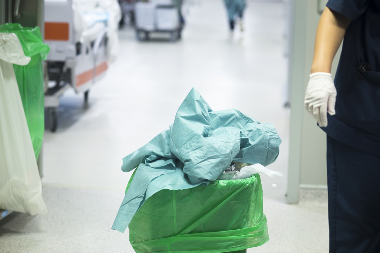 There’s an ongoing issue with clinical waste and we have a solution